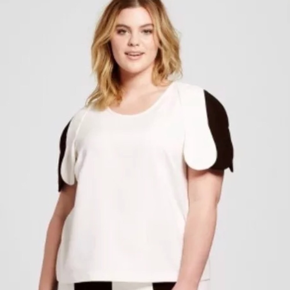 Victoria Beckham for Target Plus Size 3X Top